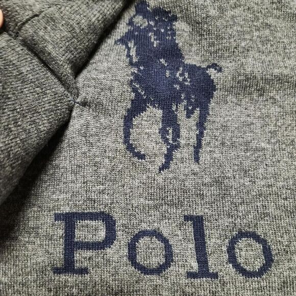 Polo Ralph Lauren Men's Grey and Navy Scarf-wraps - Picture 1 of 5